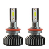 Set 2 LED-uri Auto Techstar&reg; P1, H11/H8/H9, 36w, 4000 Lumeni, 6500K, AUTO, 12-24 Volti, DOB, Canbus, Miez Cupru, Radiator Aluminiu