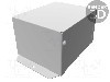 Carcasa aluminiu, 102mmx127mmx76mm, HAMMOND - 1411FBLBK
