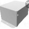 Carcasa aluminiu, 102mmx127mmx76mm, HAMMOND - 1411FBLBK