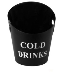 Frapiera pentru bauturi din plastic , Negru mat, 10 litri