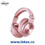 Casti OneOdio Fusion A70, Bluetooth, Roz