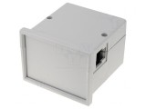 Carcasă ABS Gri cu Răsucire 72x72x55mm, MASZCZYK