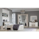 Dormitor Beatrice Butterfly Ro, 180x60x220 cm, K002 K001