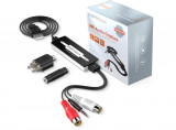 Convertor audio, DVD, VHS, Radio la PC, convertor casete in MP3, Compatibil cu Mac si Windows - RESIGILAT