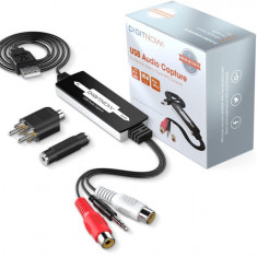 Convertor audio, DVD, VHS, Radio la PC, convertor casete in MP3, Compatibil cu Mac si Windows - RESIGILAT