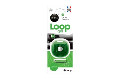 Odorizant auto aroma, Car Loop Lemon, AMIO, 1buc AutoDrive ProParts foto