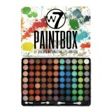 Paleta farduri de ochi W7 Paintbox 77 culori