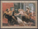 Sao Tome si Principe 1977 - 400 de ani de la nașterea lui Rubens, Colita, Cota 12 EURO, MNH