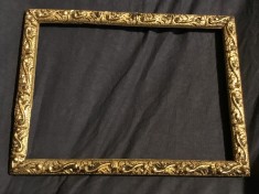 arta / design / vintage - Rama deosebita din lemn pentru fotografii tablou etc