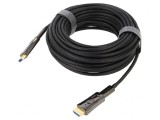 Cablu HDMI 2.0 Optic 15m Negru