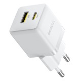 Incarcator Fast Charge Type-C, 30W Baseus, alb, P1011160A213-00