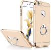 Husa iPhone 8 Plus Elegance Luxury 3in1 Ring Auriu, Protectie Completa, Anti-soc, Anti-zgarieturi