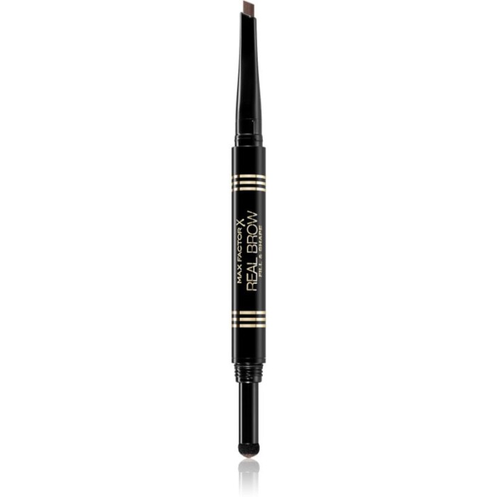 Max Factor Real Brow Fill &amp; Shape creion pentru sprancene culoare 02 Soft Brown 0.6 g
