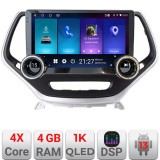 Navigatie Jeep Cherokee 2014-2019 Manual Kit-248 Edotec 4+64 10.5 inch Incell 1K android Wifi 5Ghz gps internet 32