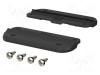 Set 2 m&acirc;nere negre pentru perete BOPLA