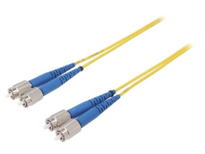 Patch Cord cu Fibră FC/UPC 1m Galben foto