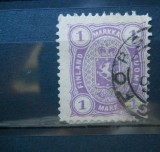 1875/1882 FINLANDA COTA 93$