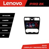 Navigatie Android Lenovo QLED 2K pentru Subaru Forester Impreza XV 2013+