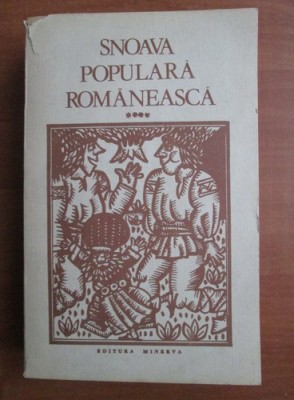Sabina C. Stroescu - Snoava populară rom&amp;acirc;nească ( vol. 4 ) foto
