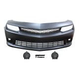 Set bara fata Chevrolet Camaro, 2013-12.2015, cu lampi ceata; grunduit, de vopsit; type Z28; cu grile; cu gauri lampa ceata; Tuning,