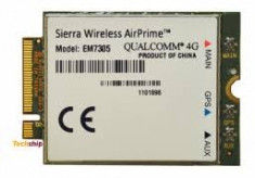 WWAN 3G / 4G qualcomm SIERRA WIRELESS Air Prime EM 7305, garantie foto