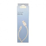 CABLU DE DATE RO&amp;MAN RX10L, USB LA LIGHTING 8-PIN, 2A, 1M, ALB, BLISTER