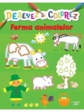 Ferma animalelor. Desenez si colorez/***