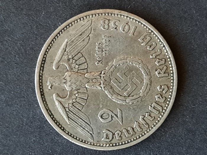 2 Reichsmark 1938 A , Germania - G 4687