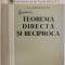 Teorema directa si reciproca &ndash; I. S. Gradstein