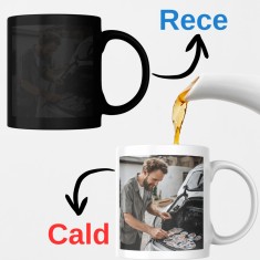 Cana Termosensibila Personalizata cu Poza , Cadou Magic Personalizat