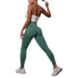 Colanti push-up femei, Verde - M