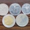 Lot 5 monede diferite Georgia