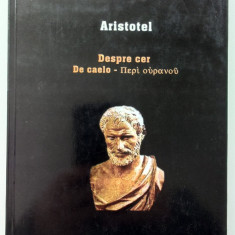 Aristotel, Despre cer, bilingva, Paideia, 2005, impecabila
