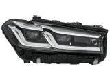 Far BMW Seria 5, 06.20, partea dreapta, Hella, Tip=Matrix; LED; electric; fara unitate control LED; LED; Numar functii iluminare:5; fara marcaj
