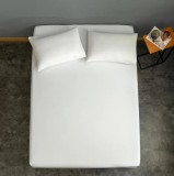 Cearșaf de pat din bumbac, cu elastic - 70-90X200