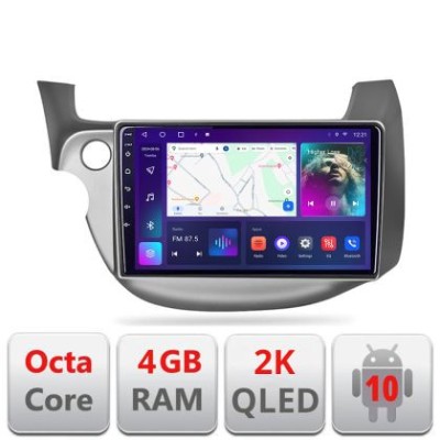 Navigatie Honda Fit 2008-2013 Android ecran Qled 2K Octa core 4+32 Kit-fit-08+EDT-E409-2K CarStore Technology foto
