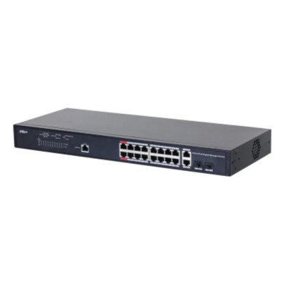 DAHUA SWITCH 18P MNG GB 16POE 130W foto