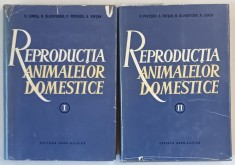 REPRODUCTIA ANIMALELOR DOMESTICE VOL. I - II de N. LUNCA , N. GLUHOVSCHI , P. POPESCU , A. VINTAN , 1989 foto