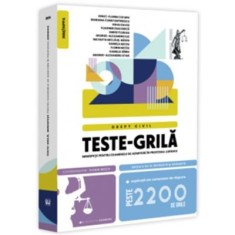 Teste-grila, minispete pentru examenele de admitere in profesiile juridice. Drept civil, Editia a 12-a, revazuta si adaugita - Florin Motiu