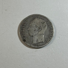 MONEDA ARGINT 900 - 5 BOLIVARES - 1936 - Venezuela - Bolivar - 25g. - 5lei/gr. !