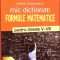 MIC DICTIONAR DE FORMULE MATEMATICE PENTRU CLASELE V-VIII-MONA MARINESCU-277772