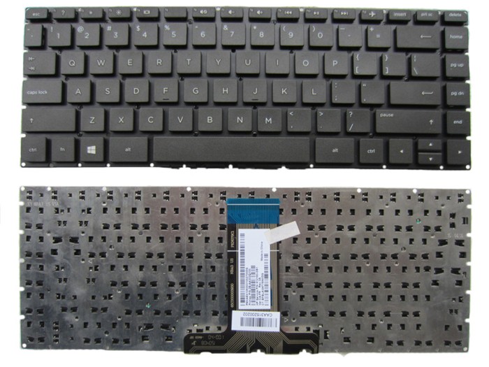 Tastatura Laptop, HP, Pavilion 14-BS, 14-BW, 14-BF, 14-BK, 14-BE, 14-BC, 14-CF, 14-DF, 14-DK, 14-BP, neagra, layout US