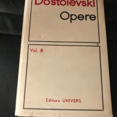 Dostoievski - Opere (volumul 8 viii) cartonat cu supracoperta