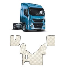 Set covorase piele ecologica truck IVECO STRALIS (2013-2022) BEJ