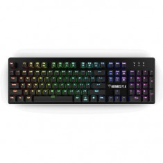 Tastatura gaming mecanica Gamdias Hermes P2A neagra iluminare RGB foto