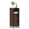 vidaXL Dulap de baie, stejar maro, 35x37,5x100 cm, lemn prelucrat 849243