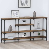 vidaXL Masă de consolă Lemn vechi 160 x 29 x 80 cm Lemn compozit