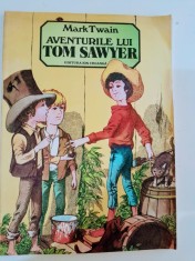 Mark Twain- AVENTURILE LUI TOM SAWYER - carte de povesti