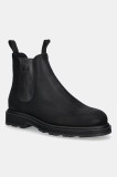 Gant cizme chelsea din nubuc Blisdor culoarea negru, 31651068