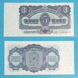 Cehoslovacia (p#81) 3 Koruny 1961 &#039;Republica Socialistă&#039; UNC serie: SC 186042